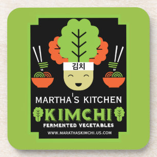 Kimchi Keuken Home Made Food Bier Onderzetter