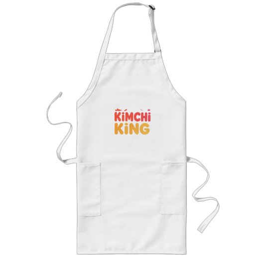 Kimchi King Lang Schort (Voorkant)