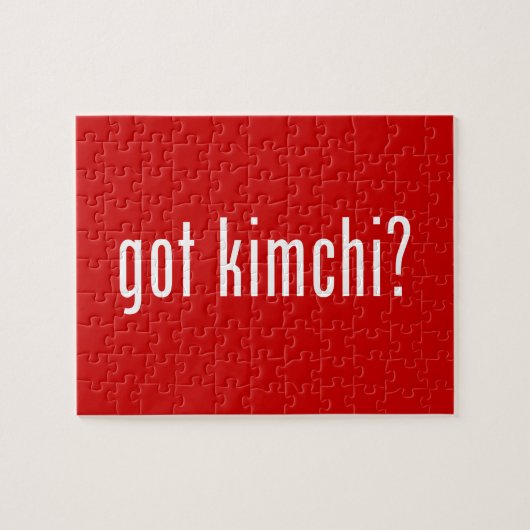 Kimchi? Legpuzzel (Horizontaal)