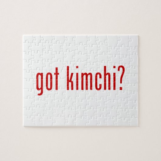 Kimchi? Legpuzzel (Horizontaal)