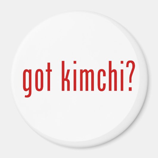Kimchi? Magneet (Voorkant)