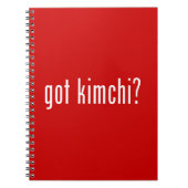 Kimchi? Notitieboek (Voorkant)