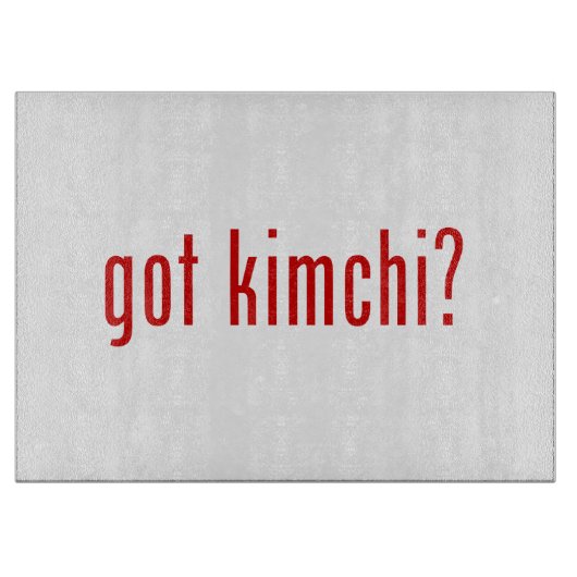 Kimchi? Snijplank (Voorkant)