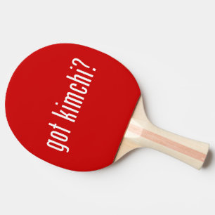 Kimchi? Tafeltennisbatje