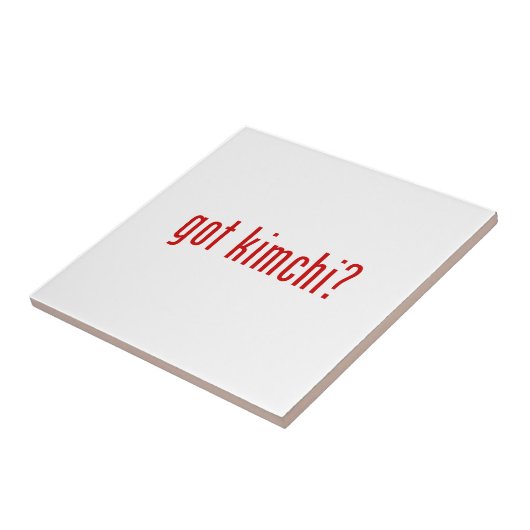 Kimchi? Tegeltje (Zijkant)