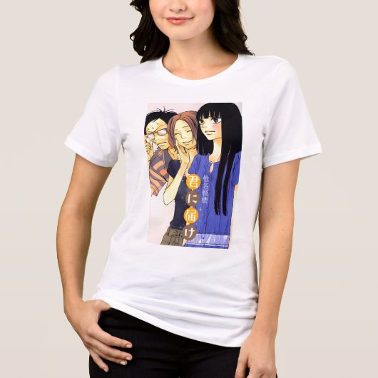 Kimi ni Todoke Tri-Blend Shirt (Voorkant)
