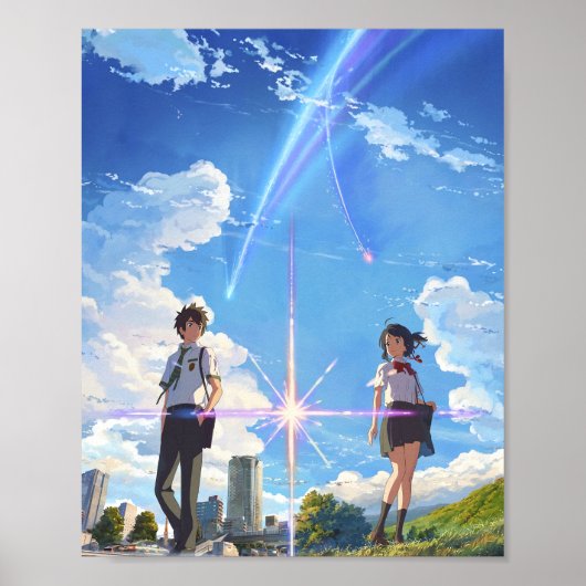Kimi no a wa jouw naam front textless BEST RES Poster (Voorkant)