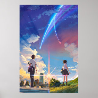 Kimi no na wa jouw naam anime film BEST RES Poster