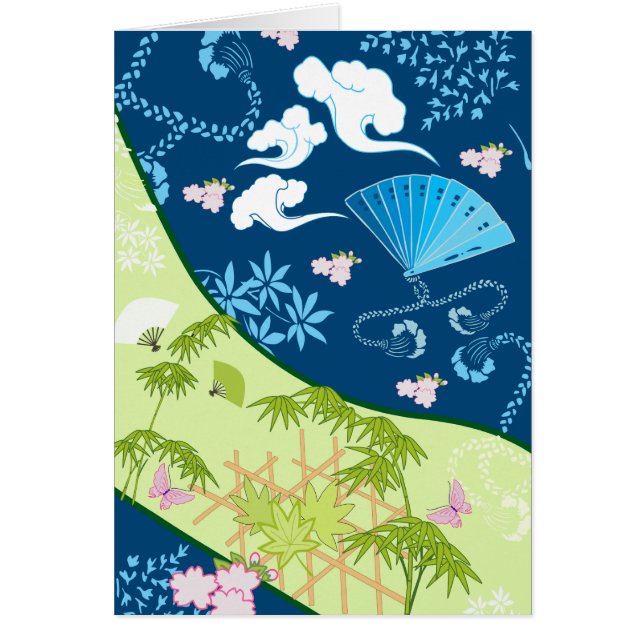 Kimono bleu (Devant)