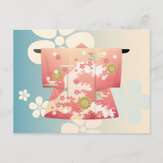 Kimono Briefkaart