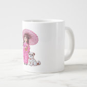 Kimono Cutie & Puppy Mug (Devant droit)