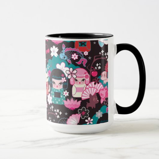 Kimono Cuties Kawaii Mug (Droite)