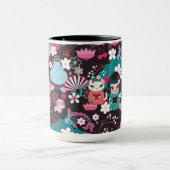 Kimono Cuties Kawaii Mug (Centre)