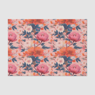 Kimono geïnspireerd Japans patroon weefsel Papier