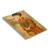 Kimono Girl - Carnet de fleurs de cerisiers (Côté Droit)