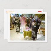 Kimono, Japan Briefkaart (Voorkant / Achterkant)