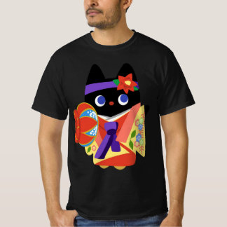 Kimono Kat van Okinawa T-shirt