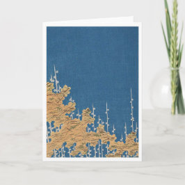  Kimono Pattern Wenskaart Feestdagen Kaart