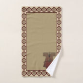 Kimonos Gold en Red Bad Handdoek (Handdoek)