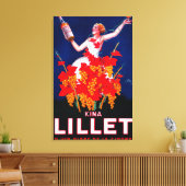 Kina Lillet PosterEurope Canvas Afdruk (Insitu (Woonkamer))