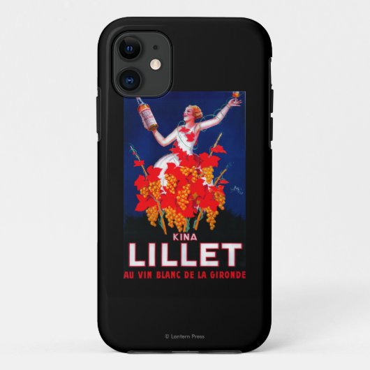 Kina Lillet PosterEurope Case-Mate iPhone Case (Achterkant)