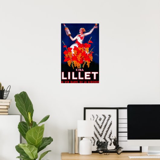 Kina Lillet PosterEurope Poster (Thuiskantoor)