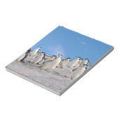 kinbandpinguïns | Pygoscelis Antarctica Notitieblok (Gedraaid)
