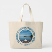 Kinbrook Island PP Grote Tote Bag (Achterkant)