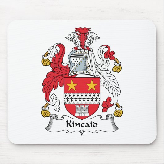 Kincaid Family Crest Muismat (Voorkant)