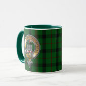 Kincaid Tartan & Badge Mok (Voorkant links)