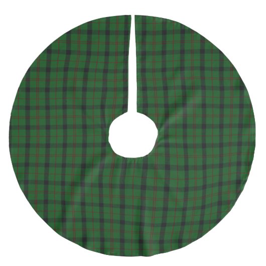 Kincaid Tartan Pset Tree Skirt Kerstboom Rok (Voorkant)