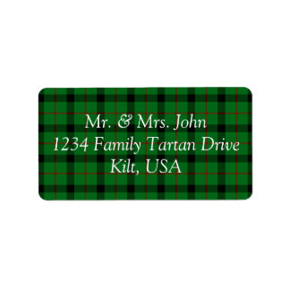 Kincaide Tartan Label