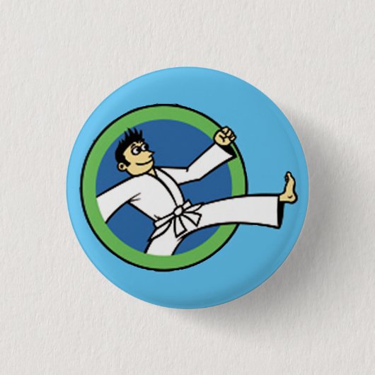 Kind 3 Button van de krijgspartij (Voorkant)