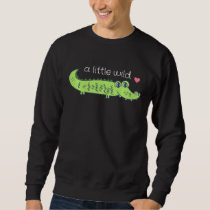 Kind A Little Wild Crocodile Alligator Childtoddle Trui