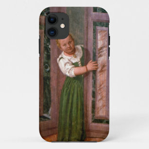 Kind aan de deur, van de Sala a Crociera, c.156 iPhone 11 Hoesje