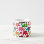 kind achtergrond retro - olifant espresso kop (Voorkant)