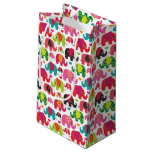 kind achtergrond retro - olifant klein cadeauzakje