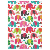 kind achtergrond retro - olifant klembord (Achterkant)