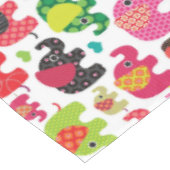 kind achtergrond retro - olifant tafelkleed (Gekanteld)