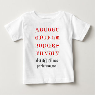 Kind Alphabet Shirt