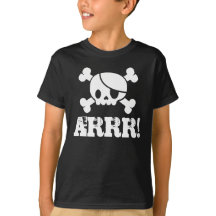 Kind "ARRR!" Pirate Summer T-shirt