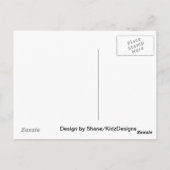 Kind Art Briefkaart - Shane's Design (Achterkant)