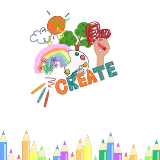 Kind Art van Creëer van Schort