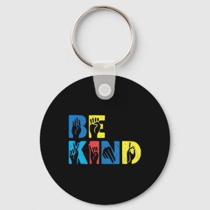 Kind Asl Liefde Gebarentaal Hand Autisme Bewustzij Sleutelhanger