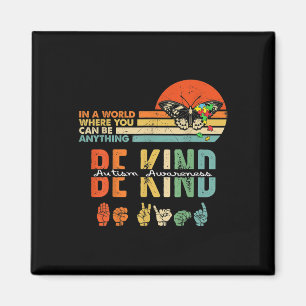 Kind Autisme Bewustzijn Vraag Mam Leraar Vriendeli Magneet