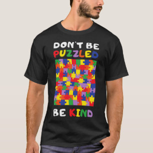 Kind Autistische Puzzel Autisme Bewustzijn 2022 AS T-shirt
