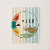 Kind Beer Snake Owl Zomerkamp Legpuzzel (Verticaal)