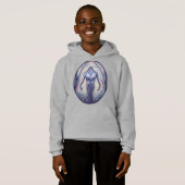 Kind Bigfoot Hoodies Sasquatch & Maiden Shirten (Voorkant volledig)