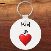 Kind bij hart sleutelhanger (Voorkant)