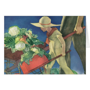  Kind, Biologische Tuinbouw; Overwinnende tuin